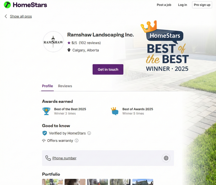 HomeStars Best of the Best 2025